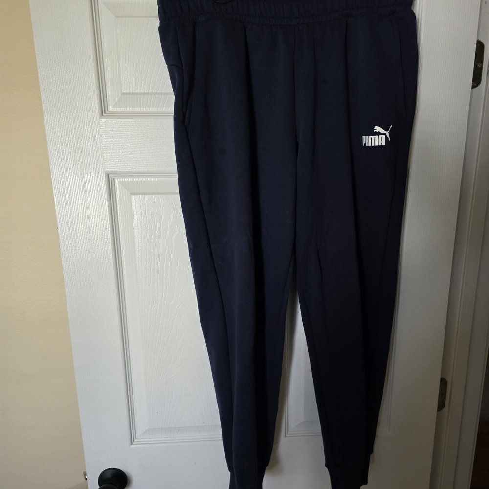Puma Navy Sweatpants